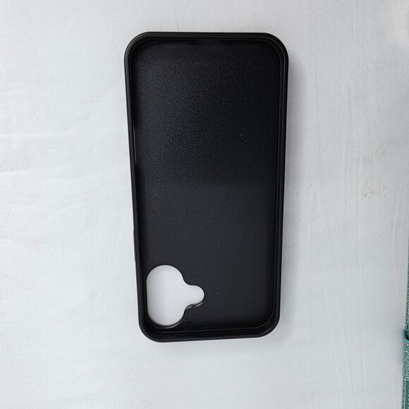 iPhone 16 Plus Turquoise Glitter Phone Case With  Detachable Wallet  Card Holder - Picture 10 of 16